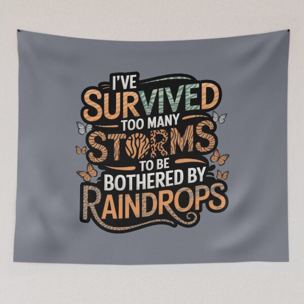 Item preview, Survived the Storms designed and sold by Firas Aljazzar.
