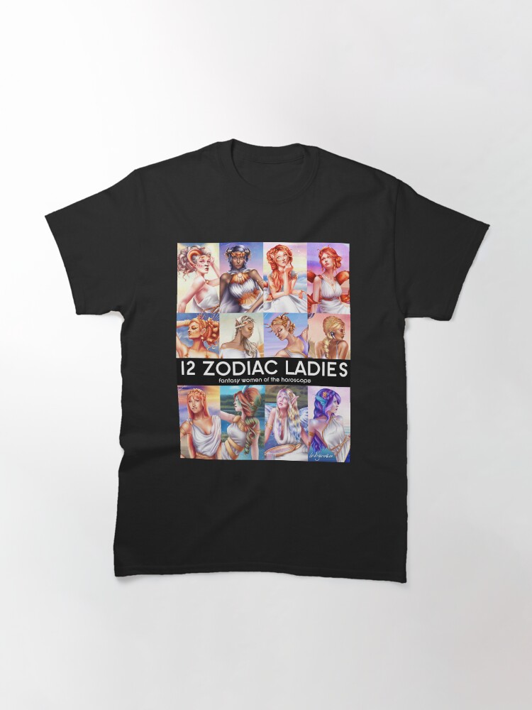 Alternate view of 12 Zodiac Ladies Classic T-Shirt