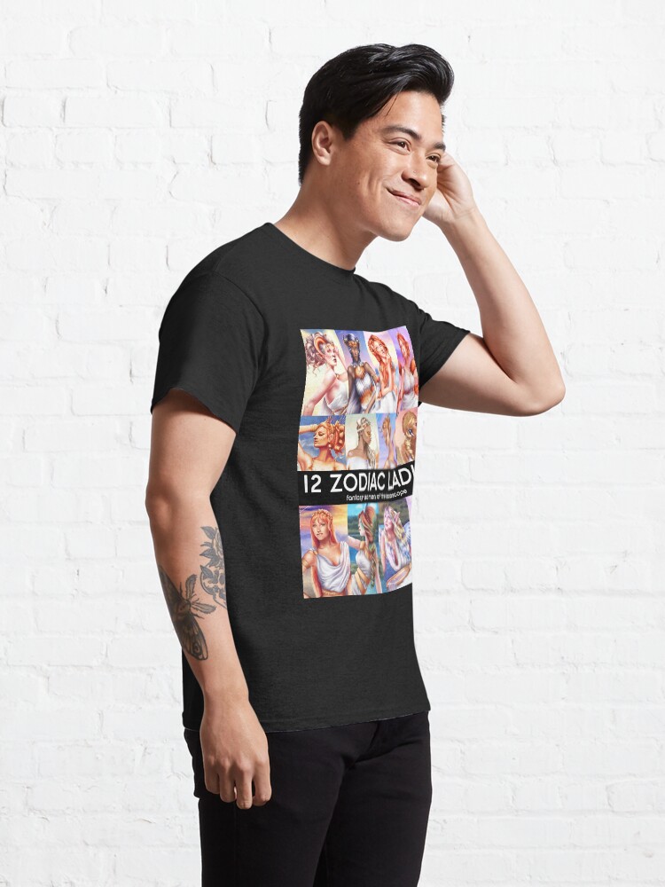 Alternate view of 12 Zodiac Ladies Classic T-Shirt