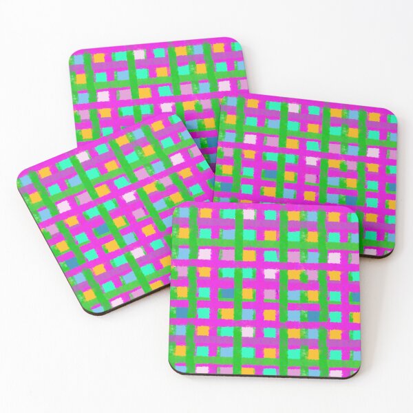 Item preview, Hand Drawn Colorful Checkers / Colorful Gingham designed and sold by Victoria Rose.