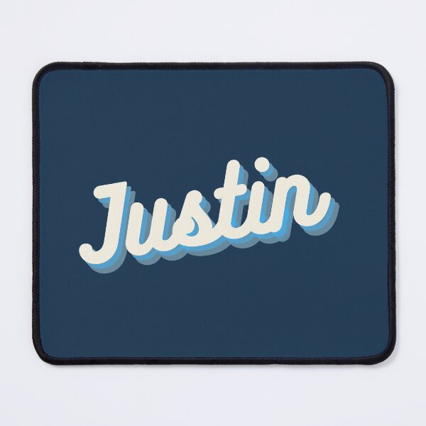 Item preview, Justin Name designed and sold by ArtCraftLab.