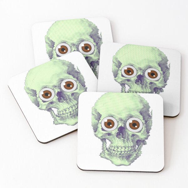 Item preview, The Funniest Part of Halloween Parties: Skull T-shirt designed and sold by Pigmentra.