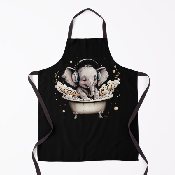 Item preview, Baby Elephant Bathtime by Just Choose Love  designed and sold by JustChooseLove.