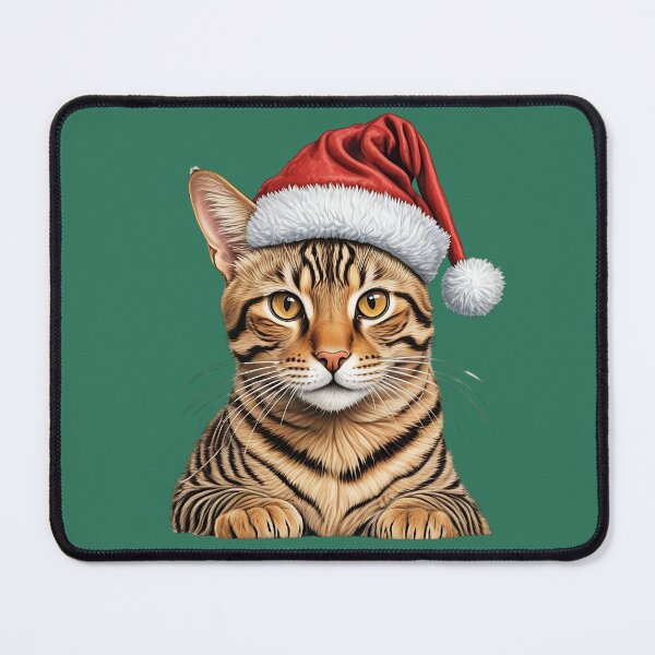 Item preview, Christmas bengal cat designed and sold by Purr95.