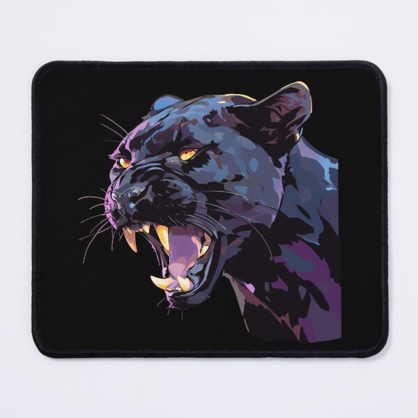 Item preview, Black panther, Angry black panther, Beautiful black panther designed and sold by PatternFly.