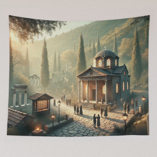 Item preview, Virgin Mary's Church in Ephesus designed and sold by Tony Yustein.