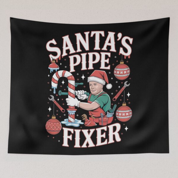 Item preview, Santas Pipe Fixer designed and sold by Buntrockstore.