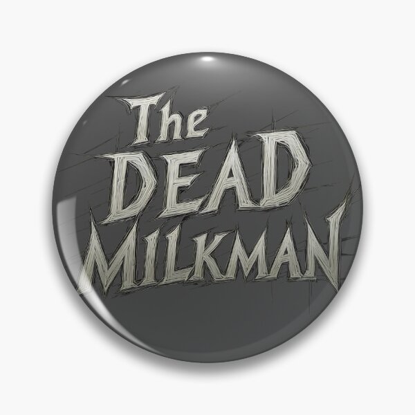 Item preview, Sketch typography The Dead Milkman designed and sold by Darkifun.