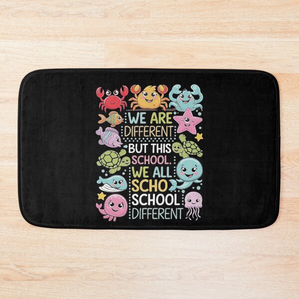 Item preview, Underwater Friends Classroom Poster - Embrace Differences School Decor designed and sold by love3617.