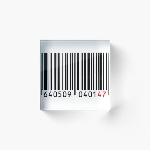 Item preview, 47's Barcode designed and sold by Gam3Wear.