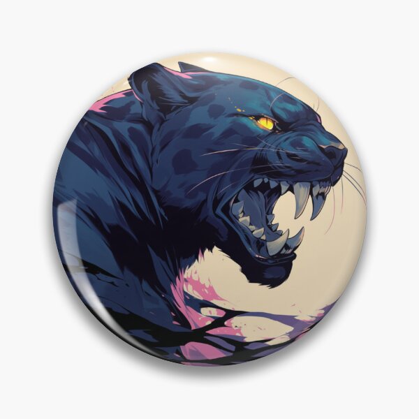 Item preview, Black panther, Angry black panther, Beautiful black panther designed and sold by PatternFly.