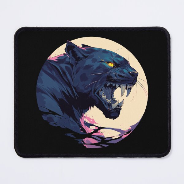 Item preview, Black panther, Angry black panther, Beautiful black panther designed and sold by PatternFly.