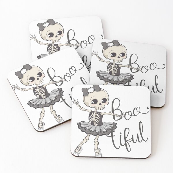 Item preview, Boo-tiful Ballerina Skeleton: Playful Halloween Design designed and sold by KennerTH.