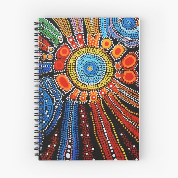 Item preview, Aboriginal Inspired Dot Art - Epicenter designed and sold by GrinGalore.