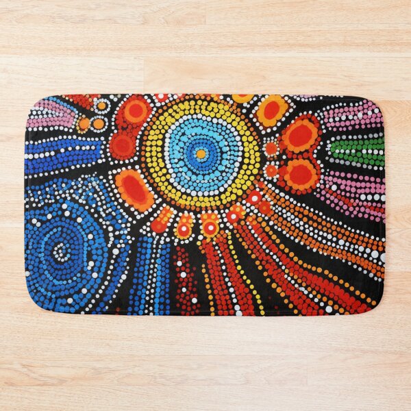 Item preview, Aboriginal Inspired Dot Art - Epicenter designed and sold by GrinGalore.