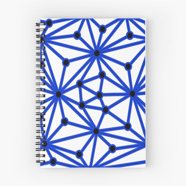 Item preview, Abstract geometric pattern - blue. designed and sold by K.S ART.