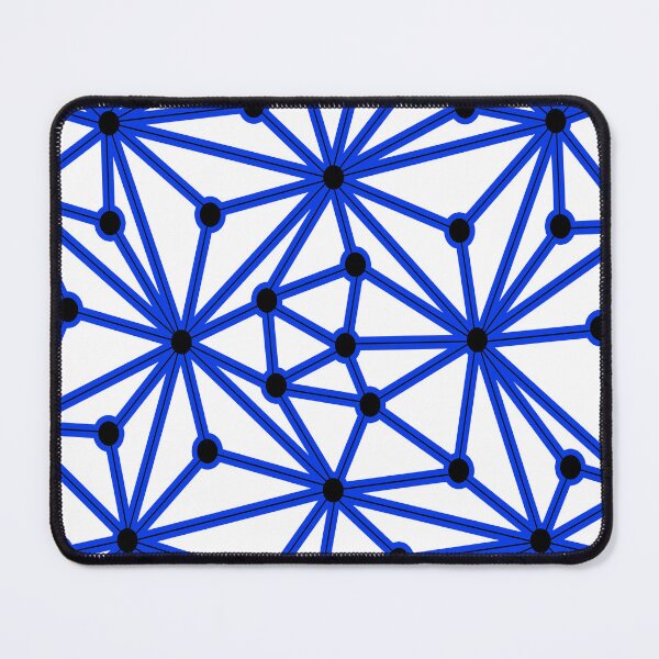 Item preview, Abstract geometric pattern - blue. designed and sold by K.S ART.