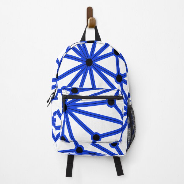 Item preview, Abstract geometric pattern - blue. designed and sold by K.S ART.