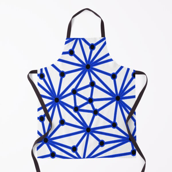 Item preview, Abstract geometric pattern - blue. designed and sold by K.S ART.
