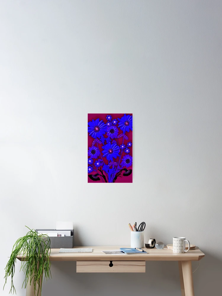 Thumbnail 2 of 3, Poster, SSBD. Raspberry Blue designed and sold by bekki smith.