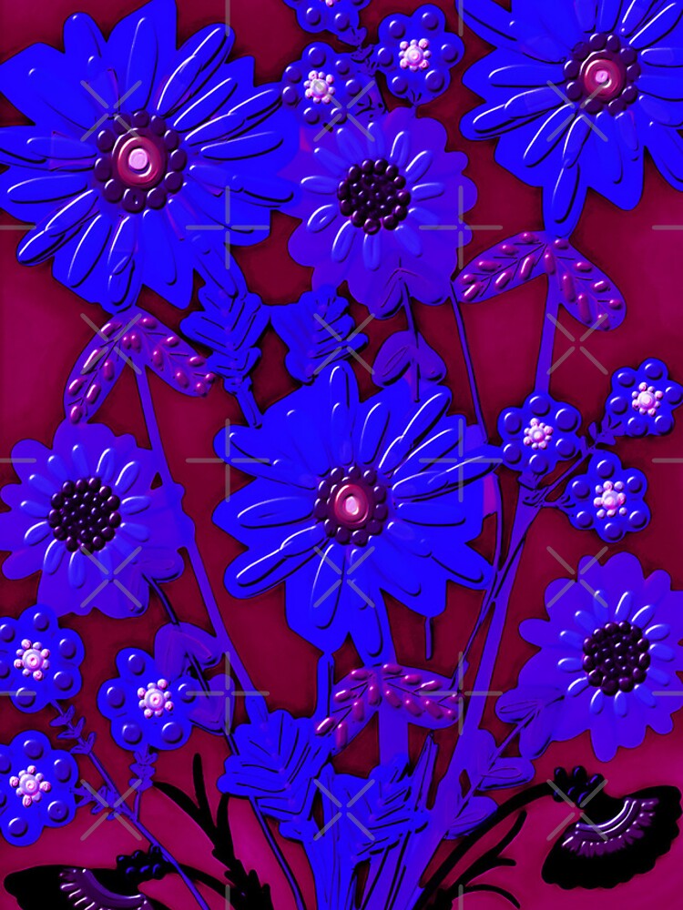 Thumbnail 4 of 4, iPhone Case, SSBD. Raspberry Blue designed and sold by Besmith.