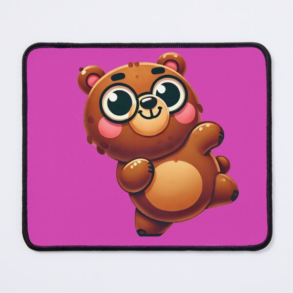Item preview, Dancing Cute Funny Brown Bears designed and sold by pinkycherry.