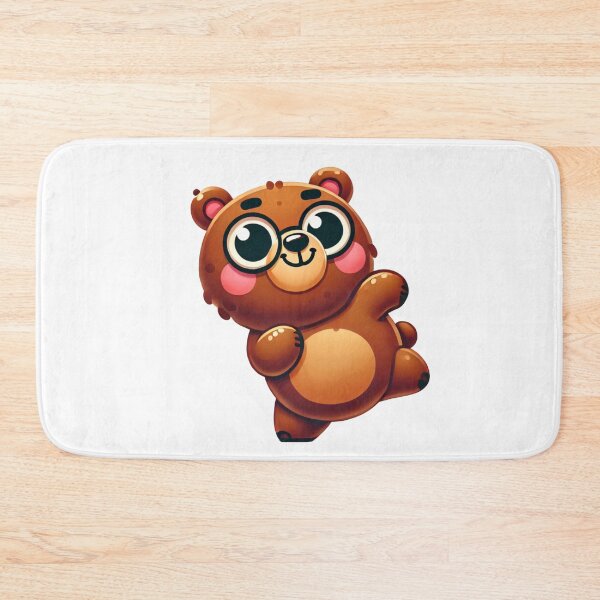 Item preview, Dancing Cute Funny Brown Bears designed and sold by pinkycherry.