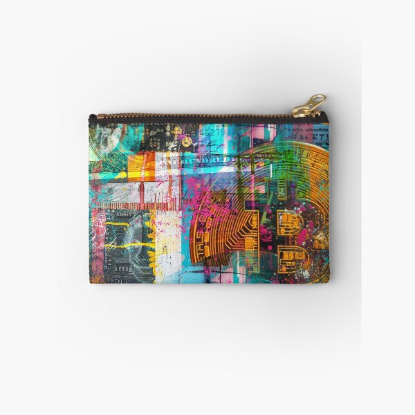 Item preview, Bitcoin Crypto Trader Finance Money Abstract designed and sold by IkiruCo.