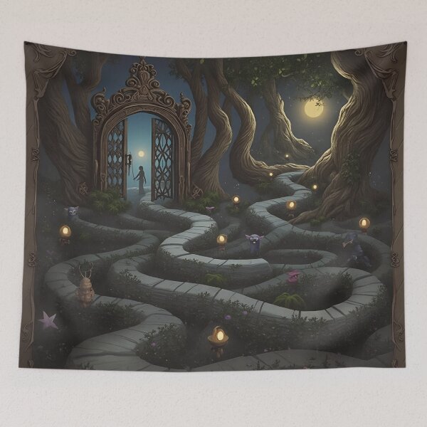 Item preview, Moonlit Trail of Secrets designed and sold by AmuraLumina.