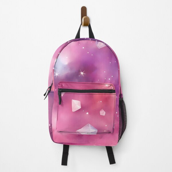 Item preview, Pink Space with Crystal Satellites designed and sold by CalmnessbyChoice.
