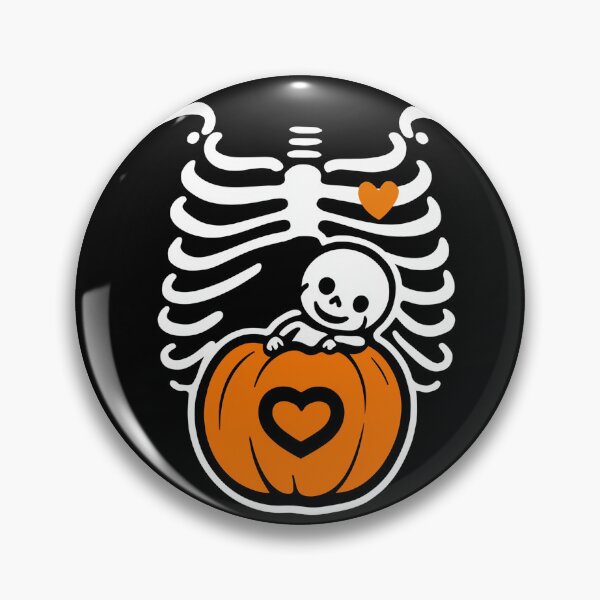 Item preview, Pregnancy Halloween, Skeleton Maternity Halloween Design designed and sold by KapuczeShop.
