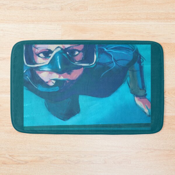 Item preview, Diver Mural Fuerteventura designed and sold by eddiebarronshop.