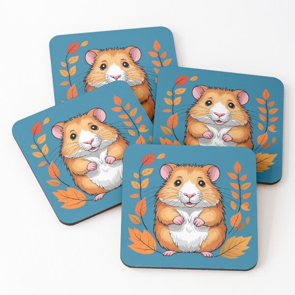 Item preview, Cute autumn hamster designed and sold by Purr95.