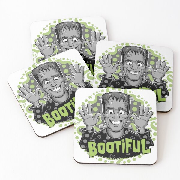Item preview, Bootiful Frankenstein Monster: Fun and Playful Halloween Design designed and sold by KennerTH.