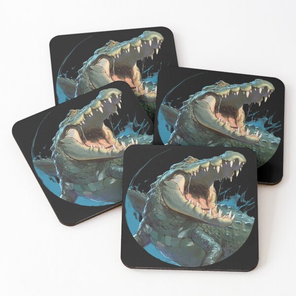 Item preview, Crocodile, Angry crocodile, Beautiful crocodile designed and sold by PatternFly.