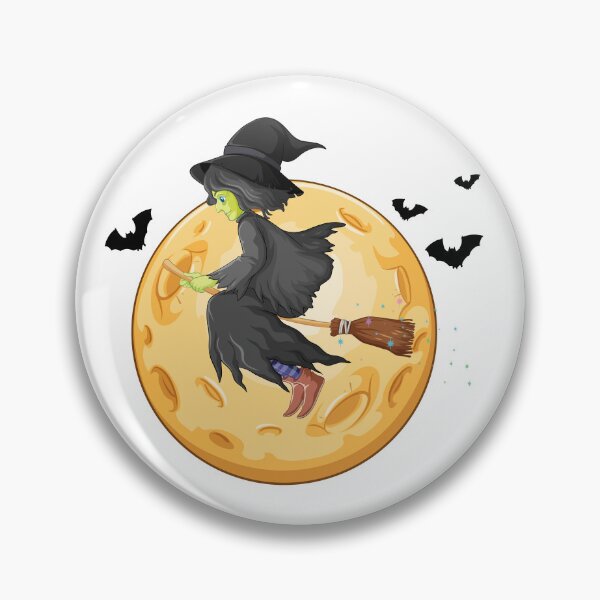 Item preview, Witches fly with stick magic designed and sold by YourOnlyCorner.