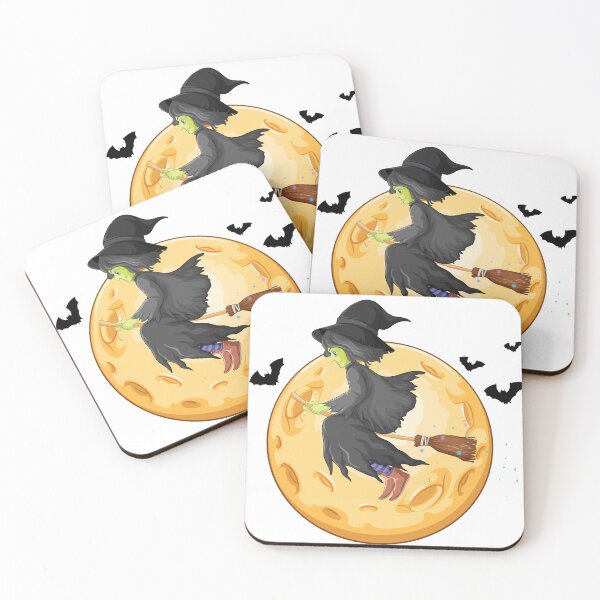 Item preview, Witches fly with stick magic designed and sold by YourOnlyCorner.