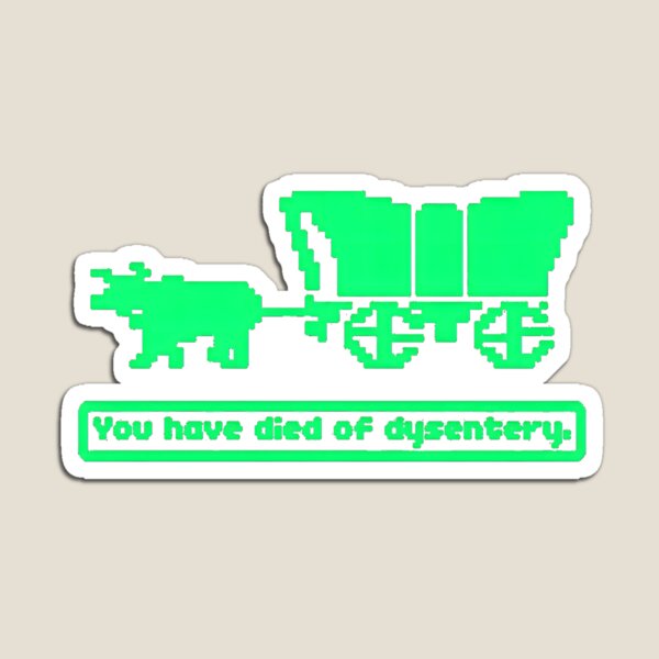 Dysentery Sticker Sticker