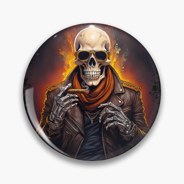 Item preview, Biker Gang Ghost Smoker designed and sold by Kamel Designs.