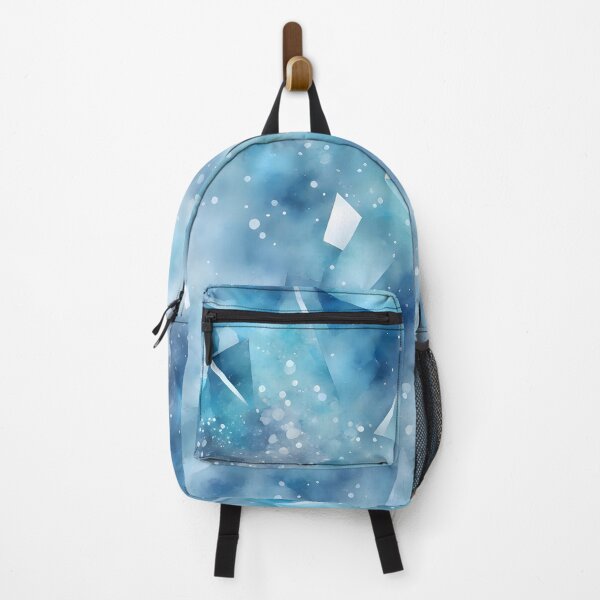 Item preview, Abstract Blue Ice Crystals designed and sold by CalmnessbyChoice.