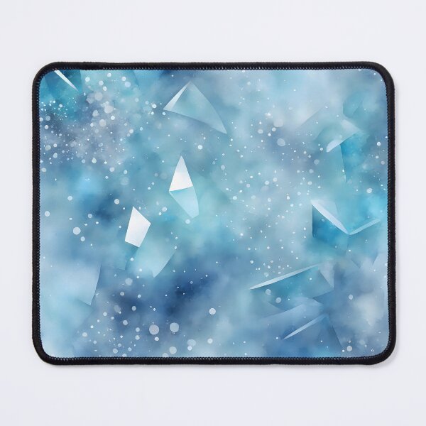 Item preview, Abstract Blue Ice Crystals designed and sold by CalmnessbyChoice.