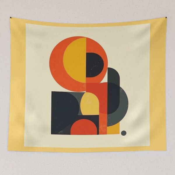 Item preview, Bauhaus patterns designed and sold by Carameltornado.