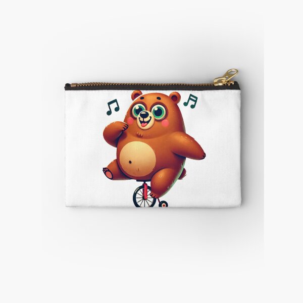 Item preview, Cycling Cute Funny Brown Bears designed and sold by pinkycherry.
