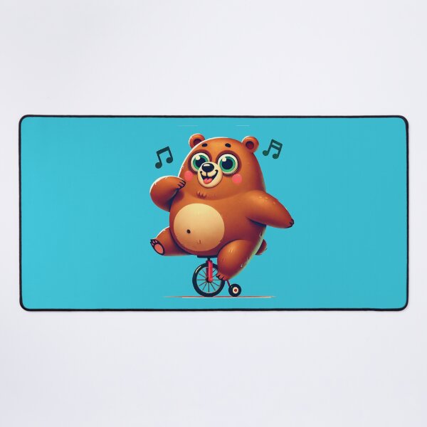 Item preview, Cycling Cute Funny Brown Bears designed and sold by pinkycherry.