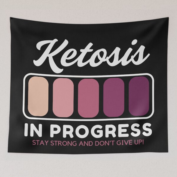 Item preview, Ketosis In Progress Keto Diet Enthusiast Motivational designed and sold by Anniko Art Studio.