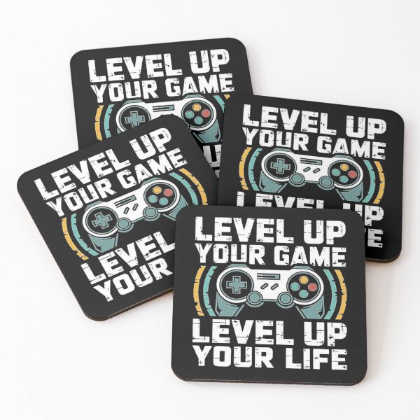 Item preview, Level Up Your Game, Level Up Your Life Motivational art designed and sold by love3617.
