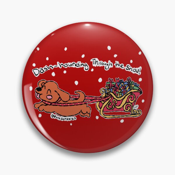 Item preview, Dash-hounding Through The Snow designed and sold by Pundorables.