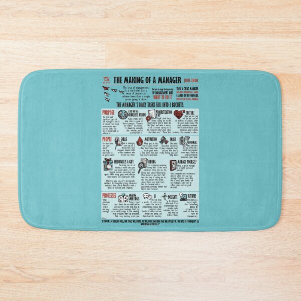 Item preview, Visual Summary The making of a manager (Julie Zhuo) designed and sold by TKsuited.