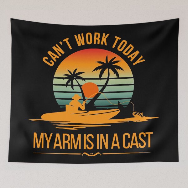 Item preview, Can't work today T-shirt designed and sold by FishingloversYT.