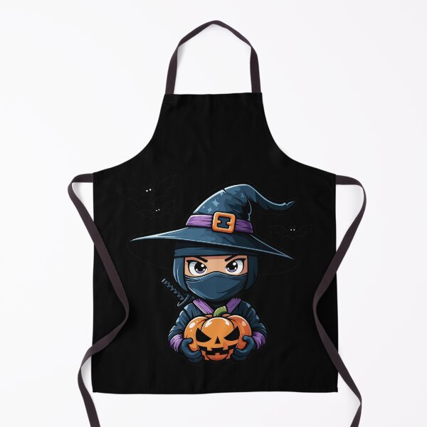 Item preview, Scary Halloween Ninja Witch Hat Costume Spooky Season designed and sold by Artistoos.